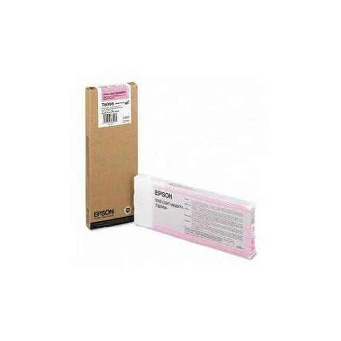 Epson C13T606600 T6066 Cartouche d'encre Magenta clair Original 220ml Epson C13T606600 T6066 Cartouche d'encre Magenta clair Original 220ml
