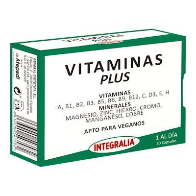 INTEGRALIA Vitaminas Plus 30 capsules
