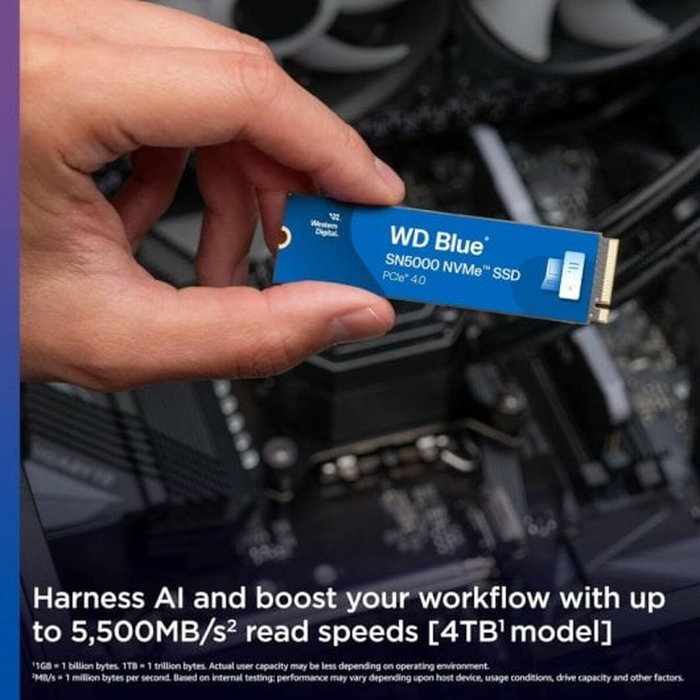 Western Digital WD Blue SN5000 NVMe SSD 2 To M.2