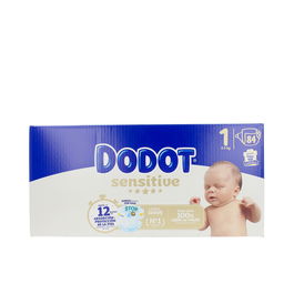 Dodot Couches Sensitive RN Taille 1 (2-5 kg) 84 Unités