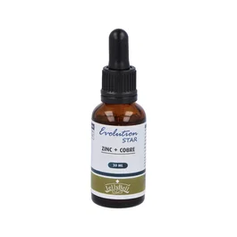 JELLYBELL Evolution Star Zinc Cobre 30 ml – Complément alimentaire zinc et cuivre