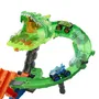 Hot Wheels Monster Trucks Coffret Piste Dragon Sharks vs. Dinos - JFR06 - Jeu de course pour enfants dès 3 ans
