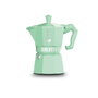 Bialetti Moka Express Exclusive Verte 130 ml, 3 tasses