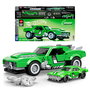 Mattel - Voiture à Construire Custom 68 Camaro Hot Wheels Jft16, Modèle de Collection 1:32 et 1:64 avec Portes Ouvrantes et Échappements Métalliques