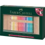 Faber Castell FC-110030 FC110030 (FC-110030) - Coffret de 34 crayons de couleur Polychromos, Artistiques, Multicolores, Étui à rouleau