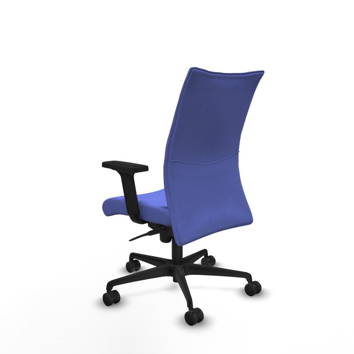 Piqueras Y Crespo Chaise Albacete Confidente, Bleu Clair, Mécanisme Synchrone