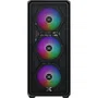 Xigmatek DUO X - Boîtier PC moyen tour format E-ATX - Sans alimentation - Noir - 4 ventilateurs ARGB 120 mm inclus - Panneau latéral en verre trempé - Ports USB 3.0