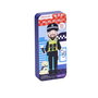 Mieredu Puzzle Magnétique Mon Héros Policier ME086 - Police, Pompiers, Enseignants - Ensemble de Figurines avec Scénarios - Multilingue - Pour Enfants 3 Ans et Plus