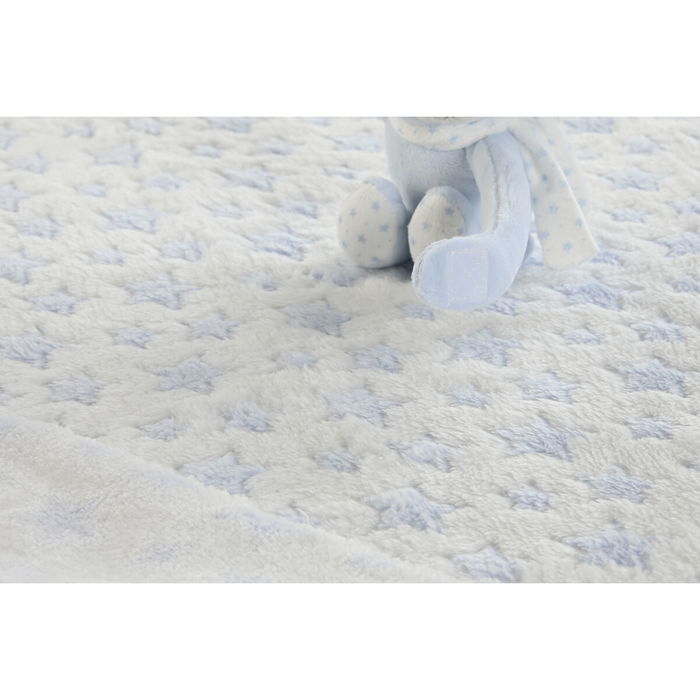 Coffret Bébé Home ESPRIT Bleu Beige Rose Polyester (3 Unités)