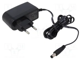 GOOBAY Alimentation à impulsions 12V DC 7,2W noir