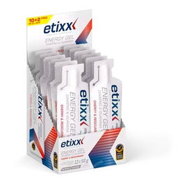 ETIXX G&G ENERGY gel ginseng/guarana 12ud