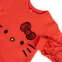 Sweat sans capuche unisex Hello Kitty Rouge 12 ans