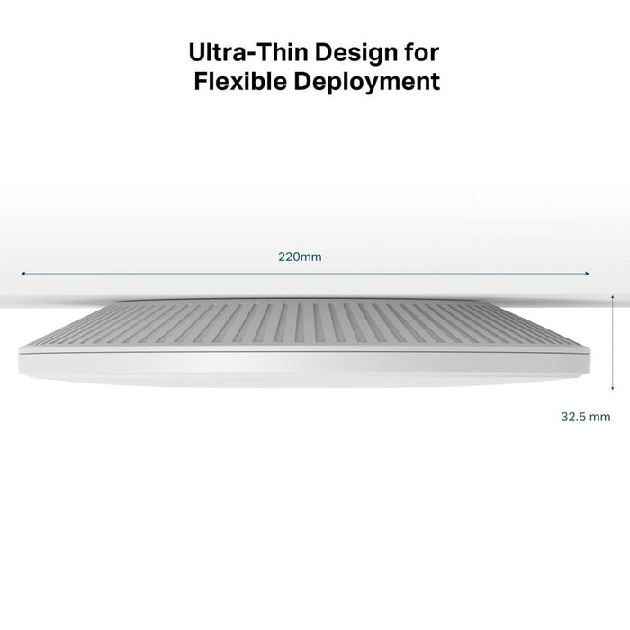 TP-Link EAP773 Point d'Accès Wi-Fi 7 Tri-Band Blanc