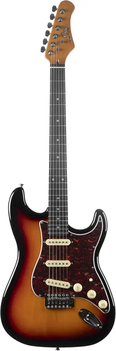 EKO Guitare électrique Starter ST300 type Strat - Sunburst