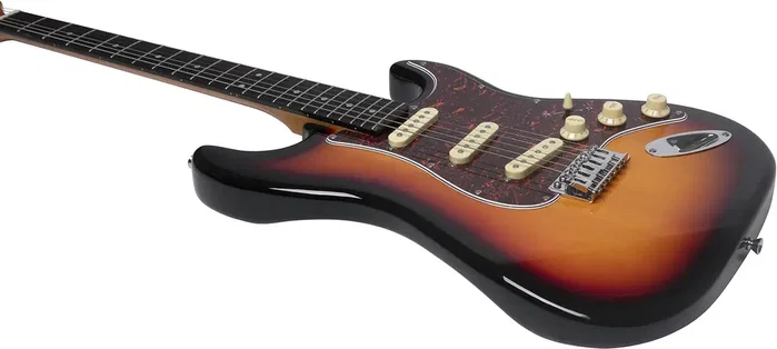 EKO Guitare électrique Starter ST300 type Strat - Sunburst