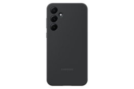 Samsung Coque en silicone pour Galaxy A55 5G - Noir