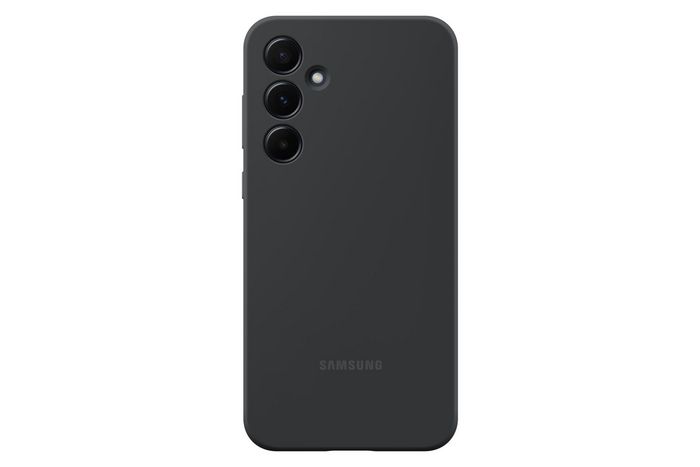 Samsung Coque en silicone pour Galaxy A55 5G - Protection anti-chocs - Disponible en Noir, Lime, Bleu Samsung Coque en silicone pour Galaxy A55 5G - Protection anti-chocs - Disponible en Noir, Lime, Bleu