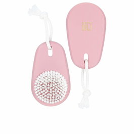 Ilū BAMBOOM Brosse nettoyante et exfoliante Flamant rose