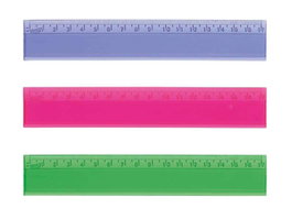 Safta Règle de 17 cm Assortie