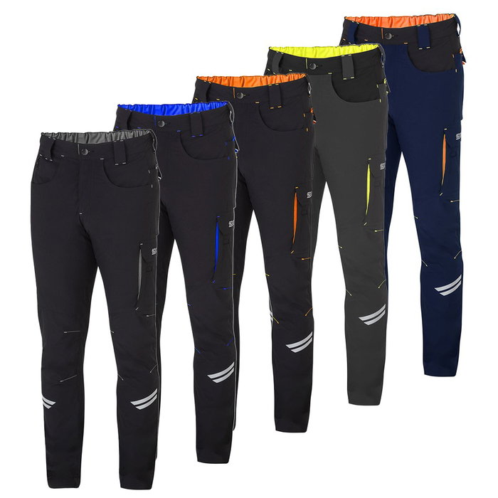 Sparco Pantalon Light Tech XL Noir/Blue