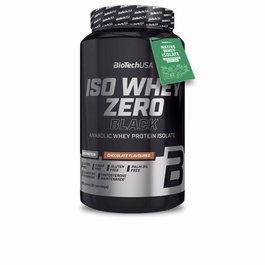BIOTECHUSA Iso Whey Zero Black Fresa 908g - Protéine Whey Isolée sans sucre, goût Fraise