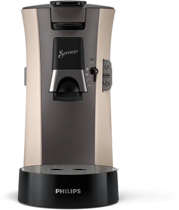 Philips Senseo Select CSA240/31 - Cafetière à dosettes - Avec glissière Intensity Plus, 3 profils d'arôme, économique et durable - Beige Philips Senseo Select CSA240/31 - Cafetière à dosettes - Avec glissière Intensity Plus, 3 profils d'arôme, économique et durable - Beige