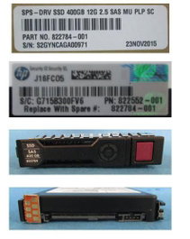 HP 400 Go 2,5 pouces SAS