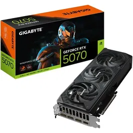 Gigabyte Carte graphique GeForce RTX 5070 Windforce OC SFF 12 Go VRAM - GPU NVIDIA pour gaming et performances