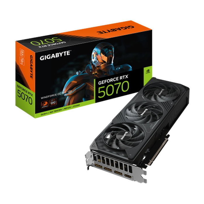 Carte Graphique Gigabyte GV-N5070WF3OC-12GD nvidia geforce rtx 5070 12 GB GDDR6 GDDR7