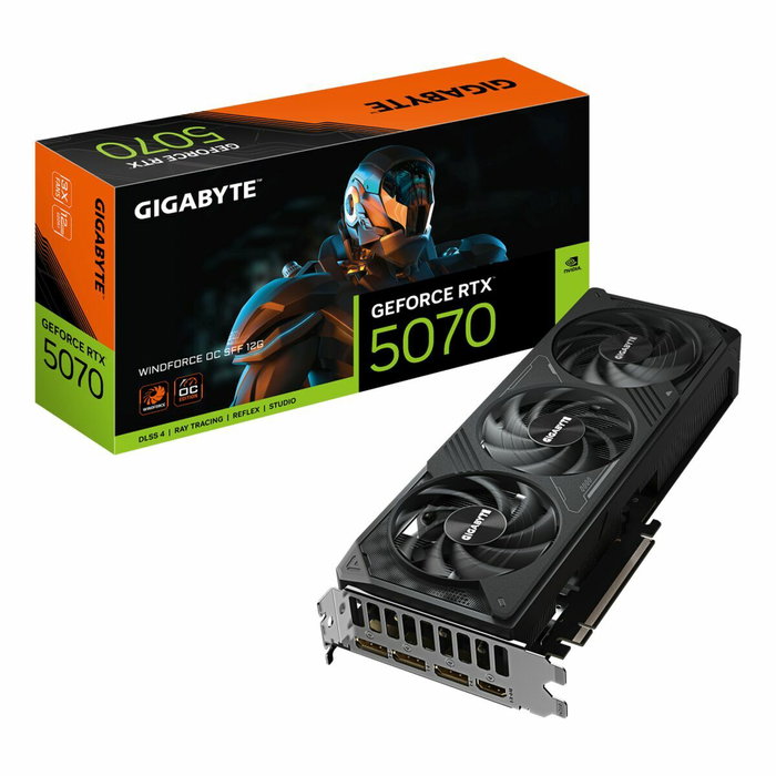 Carte Graphique Gigabyte GV-N5070WF3OC-12GD nvidia geforce rtx 5070 12 GB GDDR6 GDDR7