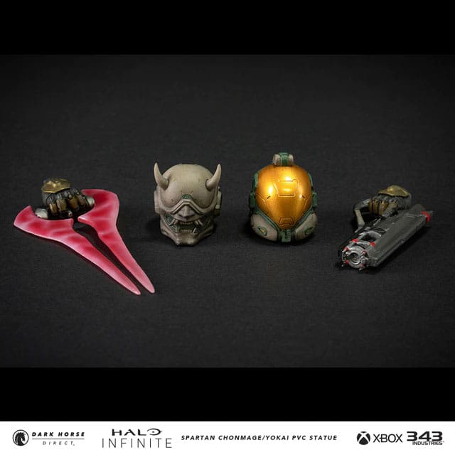 Halo Infinite statuette PVC Spartan Chonmage/Yokai 25 cm Halo Infinite statuette PVC Spartan Chonmage/Yokai 25 cm