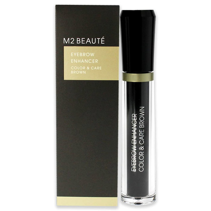 M2 Beauté Eyebrow Enhancer Color & Care Gel à sourcils Marron