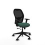 PIQUERAS Y CRESPO Chaise Alocén Synchrone Vert foncé et Noir