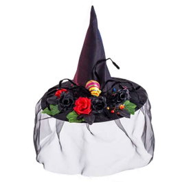 My Other Me Sombrero Bruja Flores
