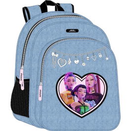 Safta Sac à dos Junior Adapt.Carro K-Pop Demon Hunters - Huntr/X 32X38X12Cm