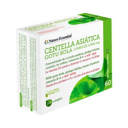 NATURE ESSENTIAL Centella Asiatica Complex 2500mg, 60 capsules