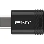 PNY Clé USB 3.2 Type-C Elite-X Fit 256 Go Noir - Jusqu'à 200 Mo/s en Lecture, 100 Mo/s en Écriture - Ultra-rapide, Stockage pour Smartphone, Tablette, PC & Mac