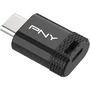 PNY Clé USB 3.2 Type-C Elite-X Fit 256 Go Noir - Jusqu'à 200 Mo/s en Lecture, 100 Mo/s en Écriture - Ultra-rapide, Stockage pour Smartphone, Tablette, PC & Mac