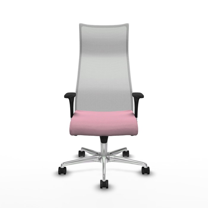 Piqueras y Crespo Chaise de Bureau Albacete Rose et Blanc Piqueras y Crespo Chaise de Bureau Albacete Rose et Blanc