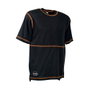 Cofra T-shirt Bilbao noir et orange taille XXL