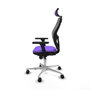 Piqueras y Crespo Chaise de Bureau avec Appui-tête 3D086N2 Lila