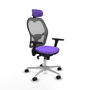 Piqueras y Crespo Chaise de Bureau avec Appui-tête 3D086N2 Lila