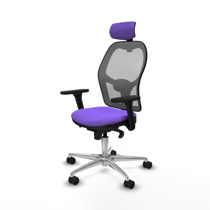 Piqueras y Crespo Chaise de Bureau avec Appui-tête 3D086N2 Lila