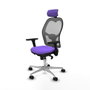 Piqueras y Crespo Chaise de Bureau avec Appui-tête 3D086N2 Lila