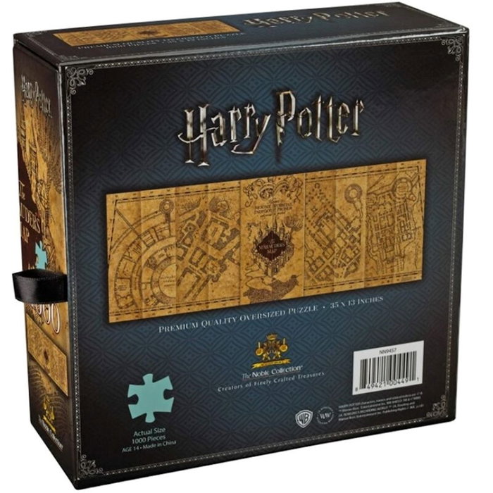 The Noble Collection Puzzle Harry Potter Carte du Maraudeur 1000 pièces