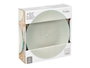 Vessia Assiette Plate Gravée Verte 27 cm Céramique (Set de 12)