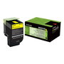 Lexmark Cartouche 802XYE (80C2XYE) Jaune pour Imprimante - Toner Compatible