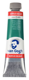 Van Gogh Peinture Acrylique Tube 40 ml Vert Phtalo 675