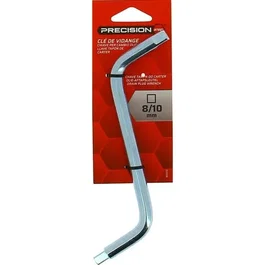 Powertrac Clé de vidange carré PRECISION STEEL 8-10 mm