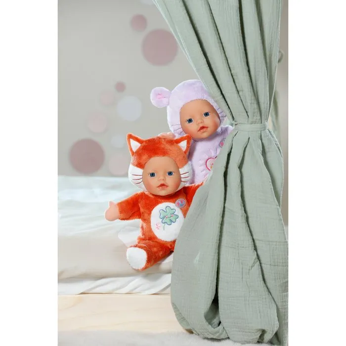 Baby Born - BABY BORN - Poupon marionnette souris 26 cm en peluche avec tête en vinyle, lavable - Dès la naissance